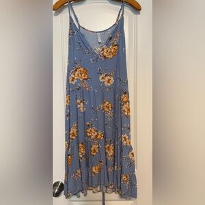 Floral Blue dress